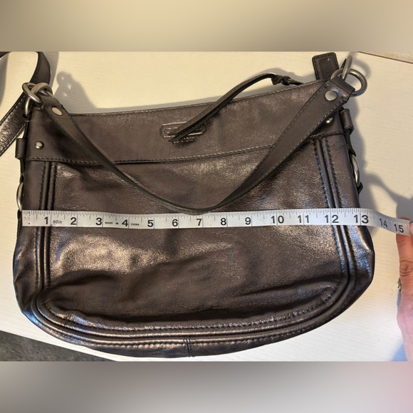 Coach Legacy West Zoe Hobo Bag EUC Bronze - Picture 8 of 11